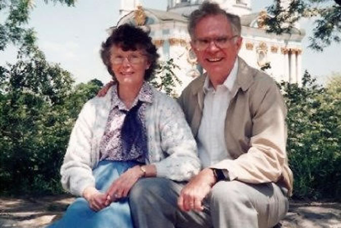 Misionero Ivor Greenslade y su esposa Ruth